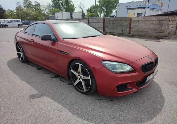 BMW Seria 6 cena 129900 przebieg: 74000, rok produkcji 2012 z Świnoujście małe 529